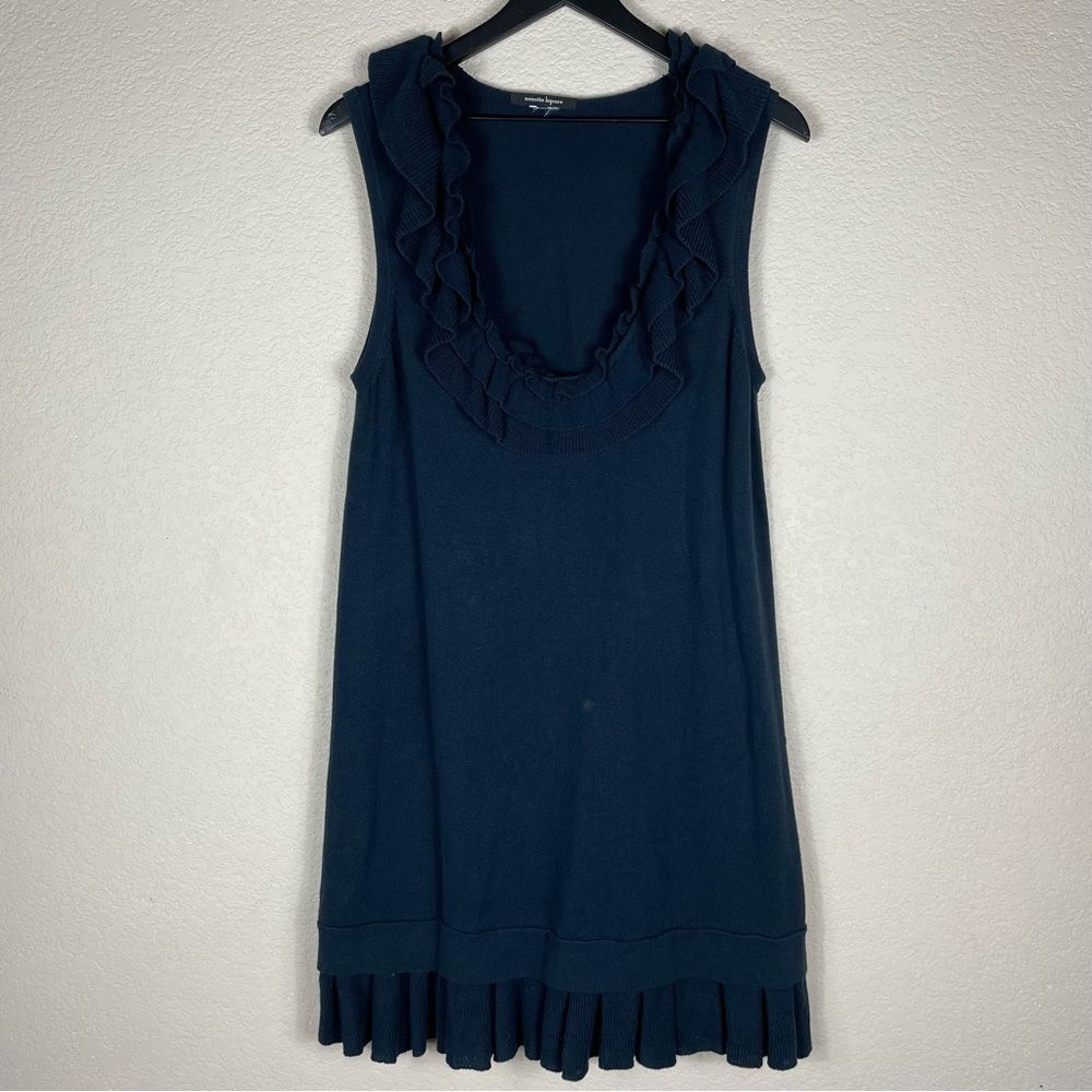 Nanette Lepore Navy Sweater Dress Size *L*